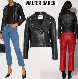 NWT**Walter Baker Women's Leather Jacket